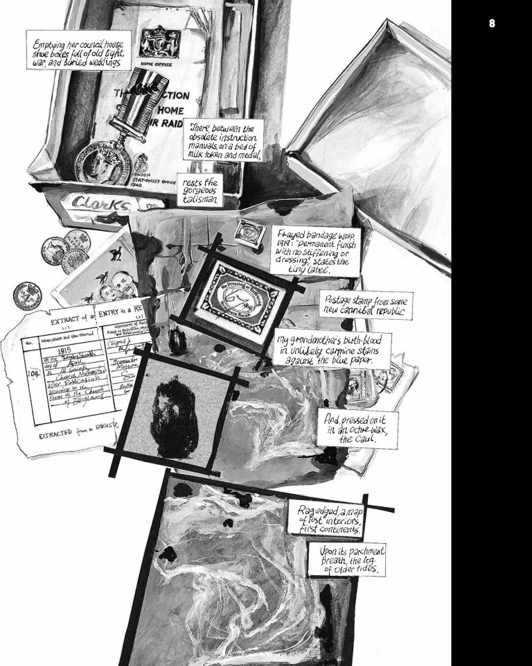 A Disease of Language, The Birth Caul, Snakes and Ladders by Alan Moore